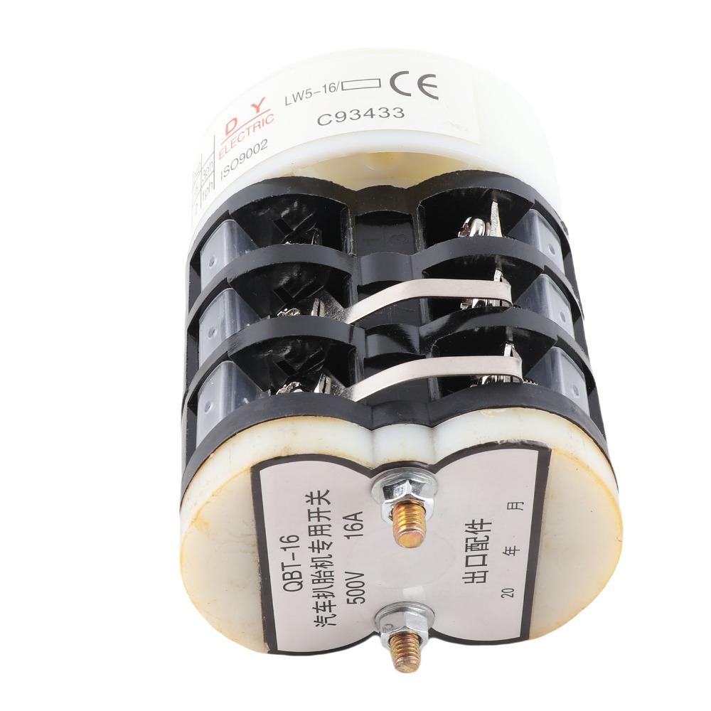 16A Current Motor Reversing Switch 220V / 380V Turn Table Control Switch Auto Repair Shops