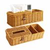 Woven Tissue Box Cover Breathable Design Tissue Dispenser New Paper Towel Holder  Desktop