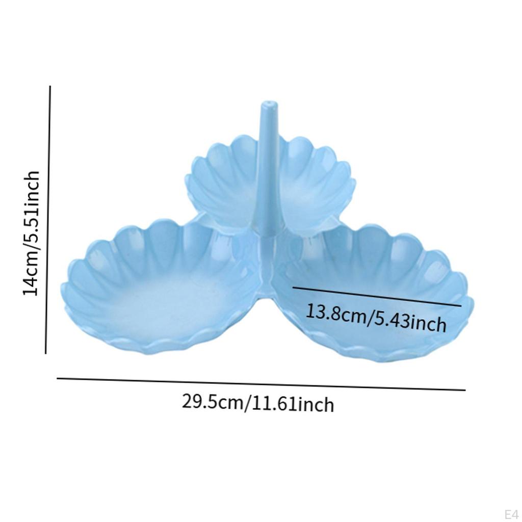 Настольная сервировочная чаша для фруктов и десертов, штабелируемая конструкция