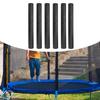 6x Trampoline Enclosure Pole Foam Sleeves,Foam Covers,Black Portable Protectors,Lightweight