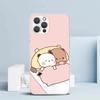 Bubu Dudu Мультяшный Милый Мягкий Чехол для iPhone 16 17 Air 15 14 Pro Max 16E Чехол для Телефона 13 Mini 12 11 7 SE 8 С Рисунком Подходящие Чехлы
