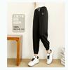 Summer high waisted slimming casual pants, comfortable and versatile, cropped pants for children