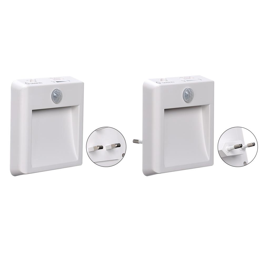 Bedroom Corridor Lamp Motion Sensor Cabinet Light LED Night Lights Lighting Wireless Night Lamp