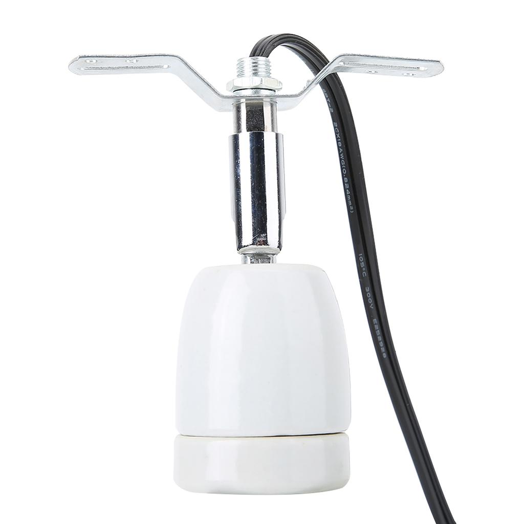 E27 Rotatable Reptile Pet Clip Heat Lamp Bulb Base Socket Holder 300W