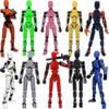 T13 Action Figure,robot Action Figure,t13 Action Figure 3d Printed Multi-jointed Movable,13 Action Figure Dummy,decorations For Action Figures(royal B