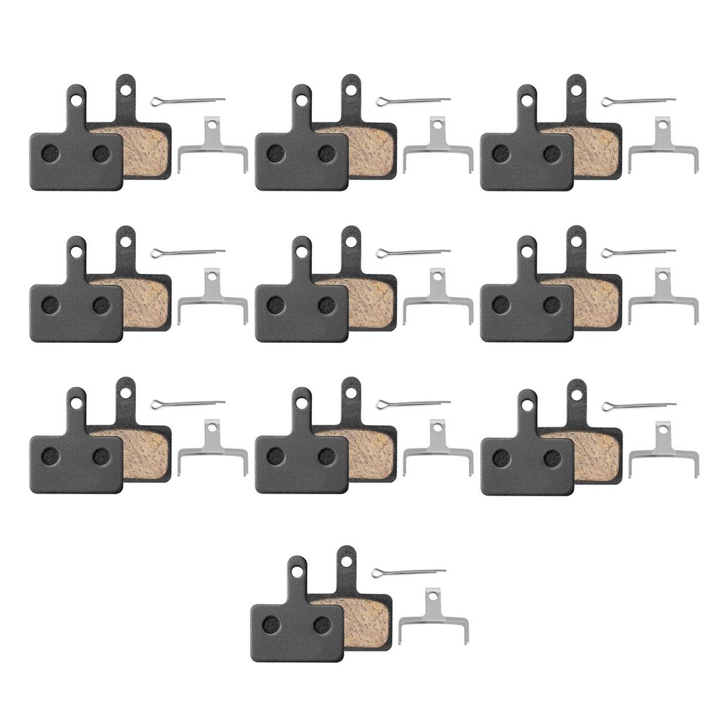 10Pair Bicycles Bike Disc Brake Pads Replacement Resin Bicycles Disc Brake Pads for Cycling Mountain Road Bike Part