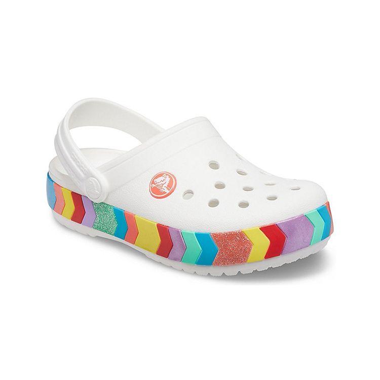 Crocs Классические клоги для детей Белые Унисекс Детские 207007-100