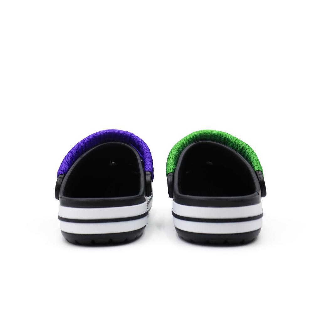 Crocs Bayaband Super Player Домашние повседневные удобные и универсальные дырчатые туфли для мужчин и женщин Черные