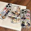 Аниме Y2k K-K-ON Милый чехол для телефона для Xiaomi Mi 15 14T 14 12T 11T 11 Lite Poco M7 X7 X6 F5 F6 X5 X4 GT Pro 4G 5G Прозрачный Мягкий