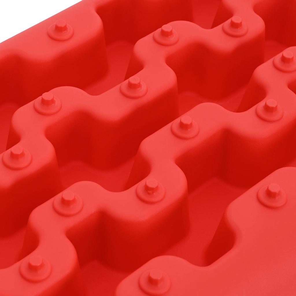 Traction Plates 2 pcs Red 106 x 30.5 x 7 cm Reinforced Nylon