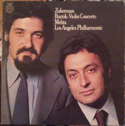 LP Record PINCHAS ZUKERMAN ZUBIN MEHTA LO Violin Concerto M35156 Columbia Master 1979 US Classical Used
