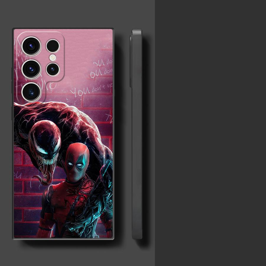 Крутой чехол Marvel Venom для Samsung Galaxy S26 S10 S9 S24 Plus Note 20 Ultra 8 9 10 S25 Ultra S23 S21 FE S20 Funda Чехол для телефона