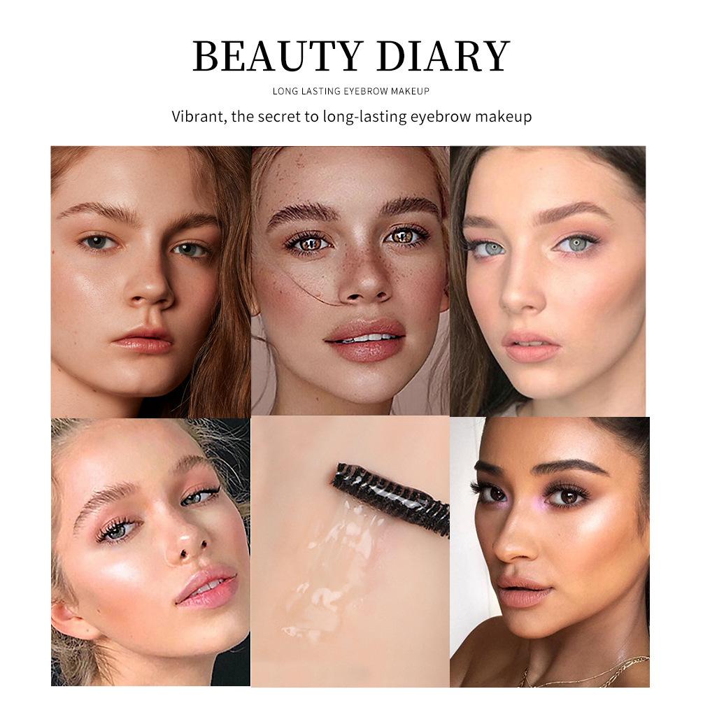 Новый 3D жидкий жидкость для укладки бровей, макияж для бровей, стойкий гель для бровей, водостойкий оттенок для бровей, помада, косметика