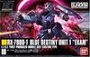 Пластиковая модель HGUC Mobile Suit Gundam Gaiden Sengen no Blue Destiny Unit 01 в масштабе "EXAM" 1/144 с цветовой кодировкой