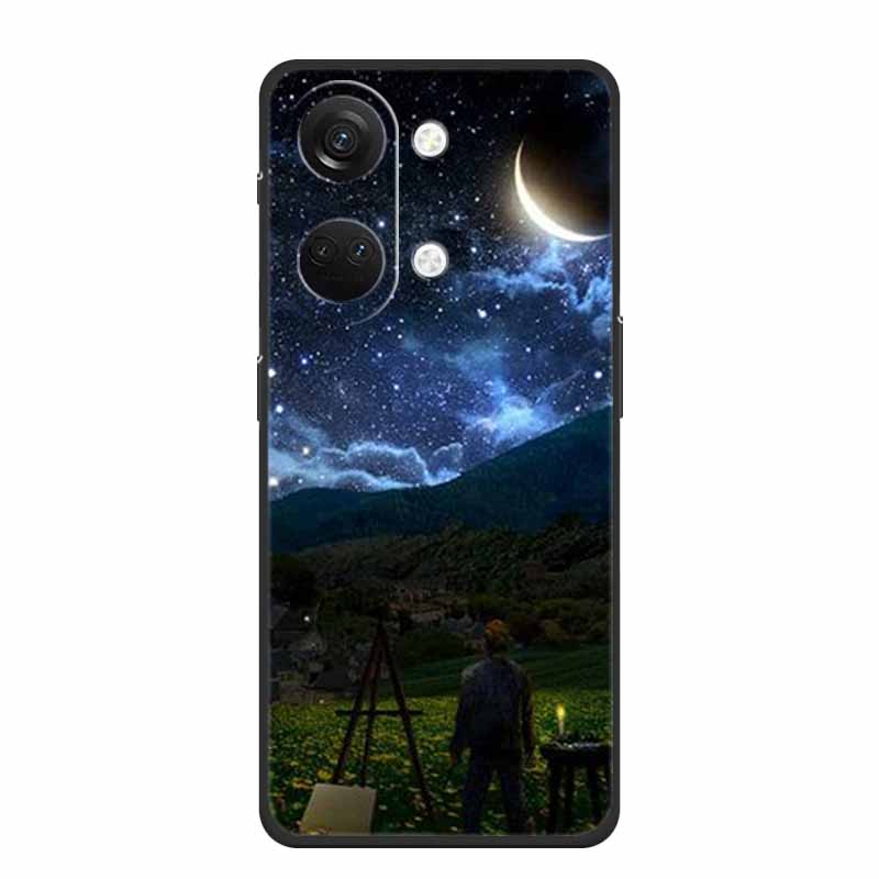 Для OnePlus Nord 3 5G Чехол Coque Nord3 Милый Мягкий ТПУ Мультяшный Расписной Кот Чехлы для Телефона для One Plus Nord 3 Силиконовые Защитные Оболочки
