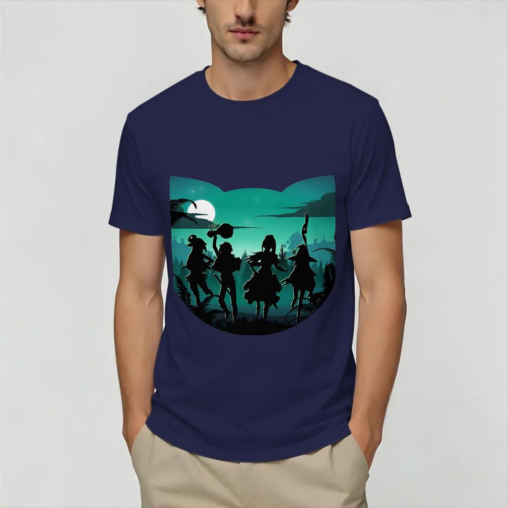 Crazy Megumin KonoSuba TShirt for Unisex O Neck Pure Cotton T Shirt Short Sleeve Tee Shirt Gift Idea Tops
