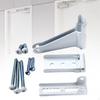 Door Closer Bracket Anti Sag Gate Kit Stable Sturdy Heavy Duty Industrial Frame Repair