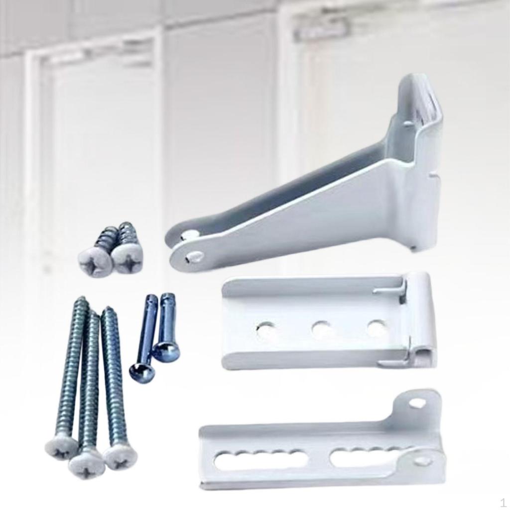 Door Closer Bracket Anti Sag Gate Kit Stable Sturdy Heavy Duty Industrial Frame Repair