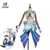 Game Genshin Impact Mualani Cosplay Costume Splish Splash Wavechaser Mualani Women Halloween Costume Female Party Suit