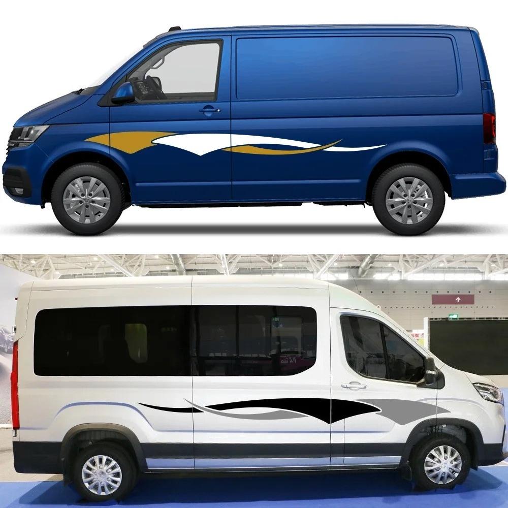 Car Stripes Stickers For Vehicle Boat RV Campervan Caravan Motorhome Truck Trailer Camper Van Auto Decoration Decals Accessories