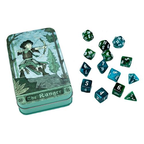 Набор игральных костей Beadle & Grimms в жестяной банке (Рейнджер)