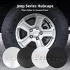 Для Jeep Для Jeep Grand Cherokee Wrangler JK Gladiator Compass Renegade Patriot 4 шт. Центральная заглушка ступицы колеса автомобиля Логотип Аксессуар