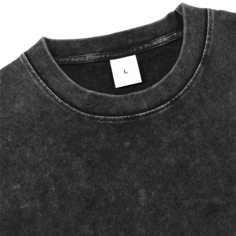 Японский аниме-принт, хлопковая мужская винтажная футболка большого размера, уличная одежда, летняя черная рубашка с коротким рукавом в стиле Харадзюку, свободные хлопковые топы, футболки