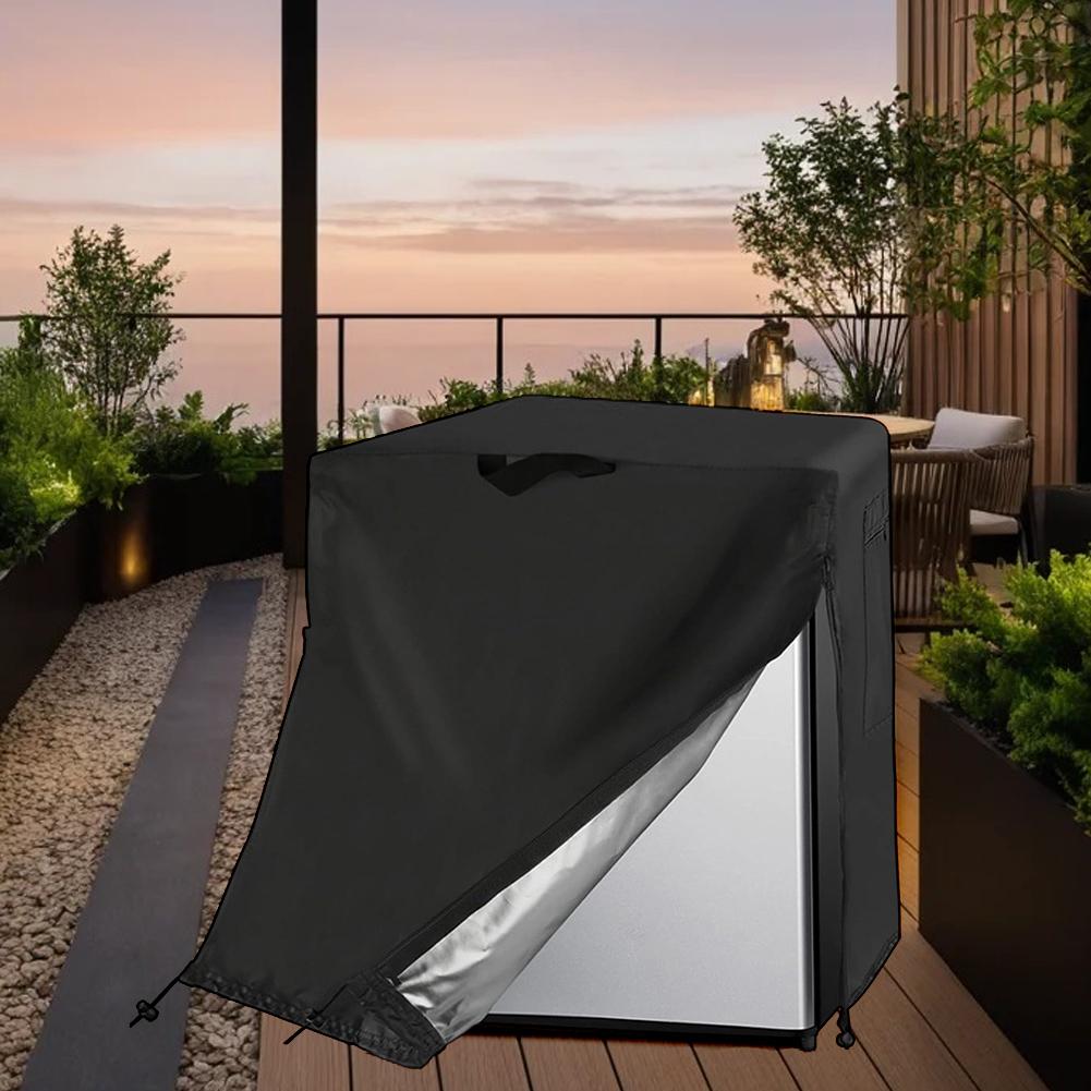 Компактный чехол для холодильника, Водонепроницаемый и пыленепроницаемый чехол для холодильника для напитков, Регулируемые чехлы для запчастей бытовой техники