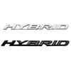 AHN4  3D Metal HYBRID Logo Rear Trunk Fender Door Emblem Badge Car Sticker Decals for Lexus RX350 NX200 ES300 IS300 LX470 LX570