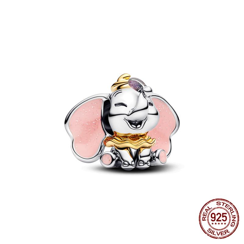 Series 925 Silver Kitten And Charms Bead Fit Charms Silver Bracelet DIY Fine Jewelry For Women Gift