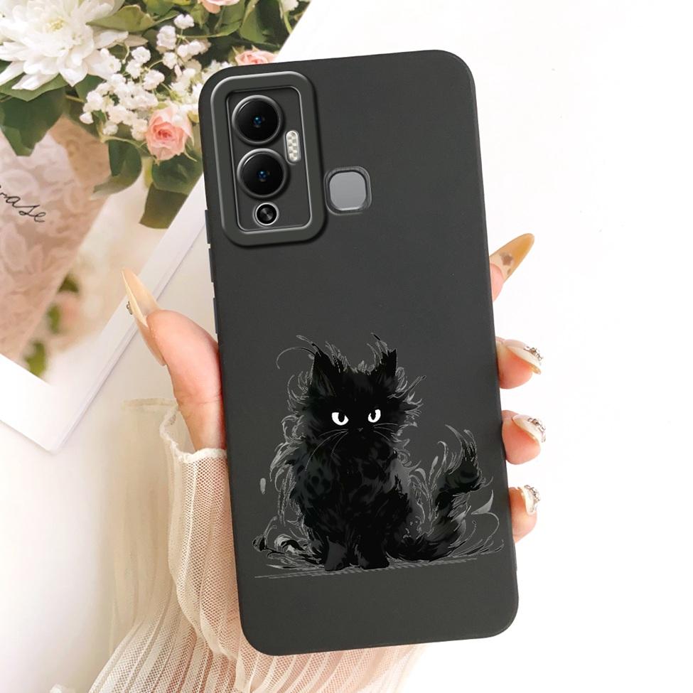Чехол Для Infinix Hot 12 Play Чехол Модный Мультяшный Милый Забавный Расписной Силиконовый Чехол Для Телефона Для Infinix X6816 X6816C