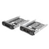 2Pcs Hard Drive Bay for Dell 3.5‑Inch SAS Server R510R710 R530 R720XD R730XD Holder
