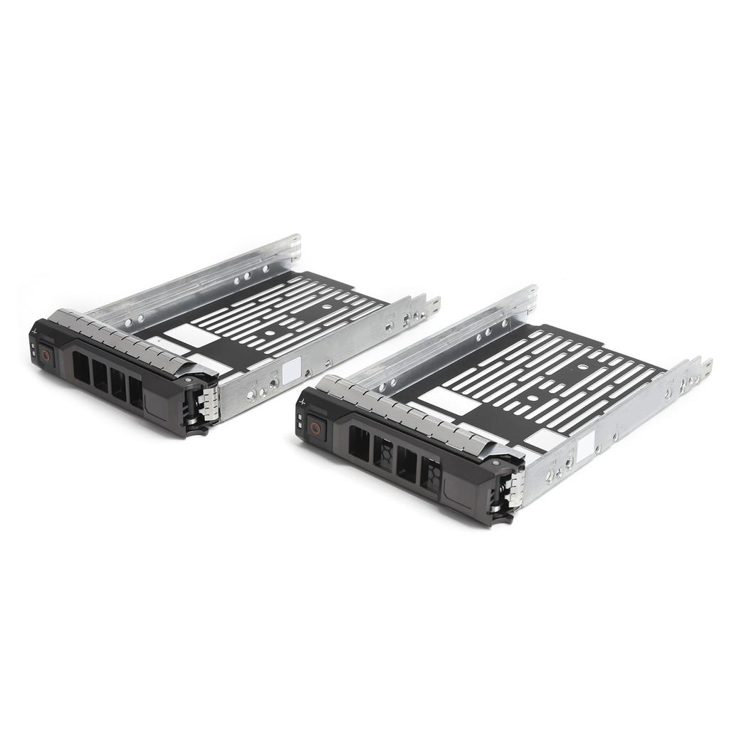 2Pcs Hard Drive Bay for Dell 3.5‑Inch SAS Server R510R710 R530 R720XD R730XD Holder