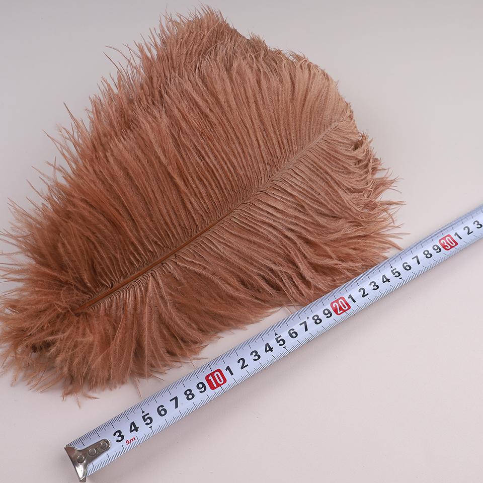 10 шт. 30-35 см Страусиные перья для рукоделия Свадебное украшение 12-14" Аксессуары для рукоделия Настольные центральные элементы Карнавальные перья