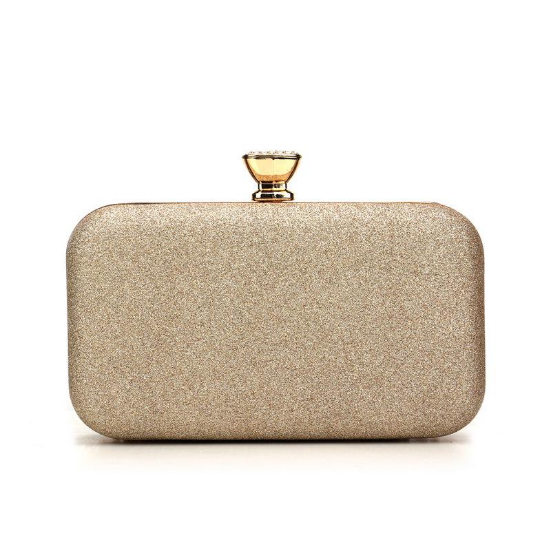 Rhinestone Banquet Bag for Women Sparkly Sequin Wedding Handbag Crystal Clutch Purse Fashion Glitter Shoulder Bag