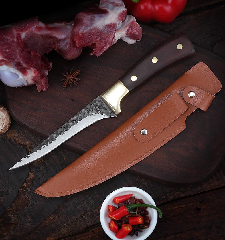 3 шт. кованый острый нож для мясника, нож для нарезки, нож для нарезки с крышкой, многофункциональный набор кухонных ножей