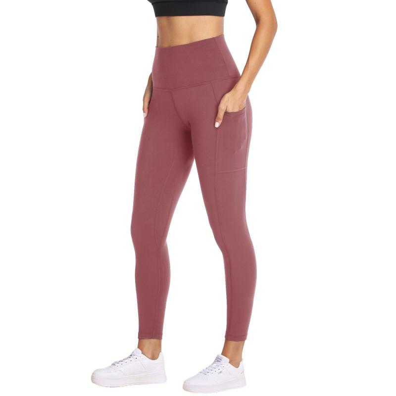 High-Waisted Yoga Leggings Women Soft Stretch Slimming Tummy Control 9/10 Length Comfortable Fit