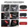 ptncy6 Car Seatbelt Buckle Cover Silicone Anti-scratch Protector Safety Belt Buckle Guard Tool For Skoda Fabia Kamiq Superb Scala