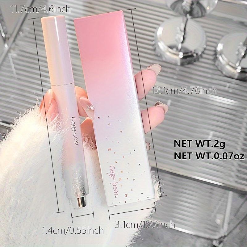 Увлажняющий блеск для губ с мелкими блестками для стеклянных губ – идеально подходит для осеннего и зимнего макияжа