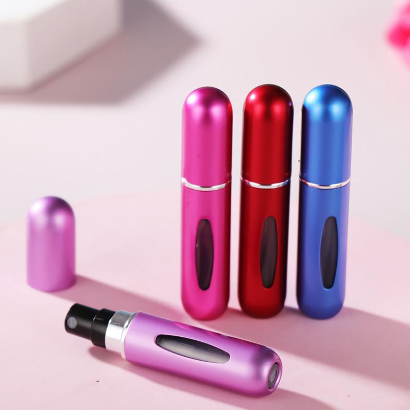 5 мл флакон для духов, портативный многоразовый спрей, аромат, пустые контейнеры, распылитель для путешествий, косметический инструмент