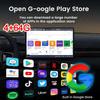 Smart AI Box Android 14 4G+64G/2G+16G Wireless CarPlay Android Auto TV Box For Youtube Netflix For VW Nissan Toyota Hyundai Ford