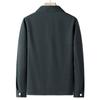 Autumn New Men's Jacket for Young and Middle-aged People, Business Trendy Slim Short Set, Simple and Versatile Jacket