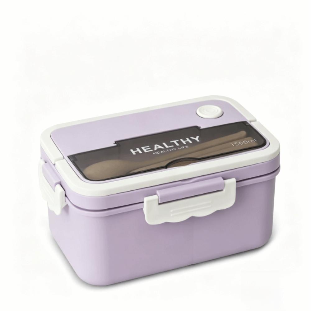 3 Compartment Compartment Lunch Box 1500ml Thermal Lunch Box Lunch Storage Container  For Travel