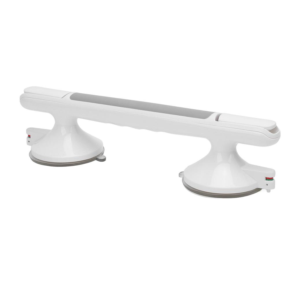 Shower Safety Grab Bar Removable Antislip Heavy Duty Shower Handrail with Dual Suction Cups 60KG