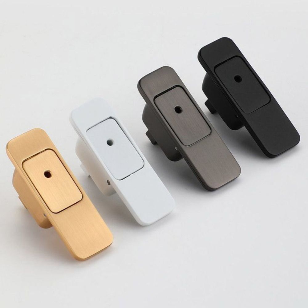 Magnetic Automatic Concealed Lock Push-Open Design Pin Door Lock Door Lock System  Double Door