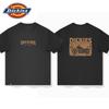 Мужская футболка Dickies свободного кроя, с коротким рукавом, из чистого хлопка