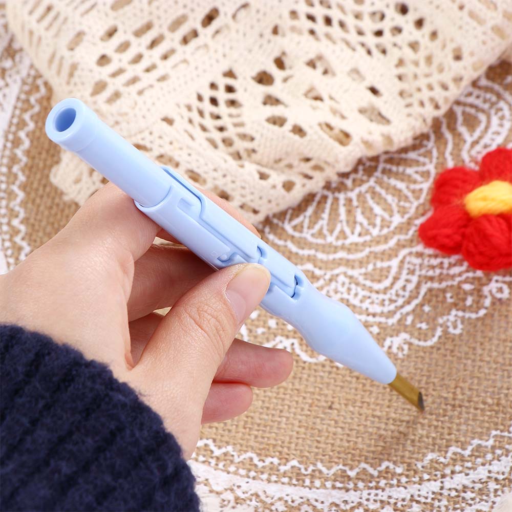 Рукоделие Для Вышивания Крестом Тычковые Инструменты Толстая Латунная Игла Игла для Вышивания Ковровый Крючок