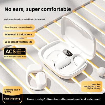 Новые наушники OWS Bluetooth — это безушные наушники для бега с костной проводимостью и шумоподавлением