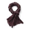 Fashion Crinkle Cotton Linen Scarf for Men Women Soft Warm Pashmina Short Tassel Scarves Male Accessories Bufandas Shawls