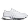 adidas Tour 360 24 Golf белые серебристые металлические мужские кроссовки Cloud-White IF0244